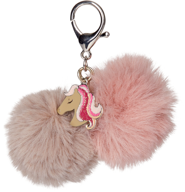 Schlüsselanhänger Pompom - Pferdefreunde (einzeln)