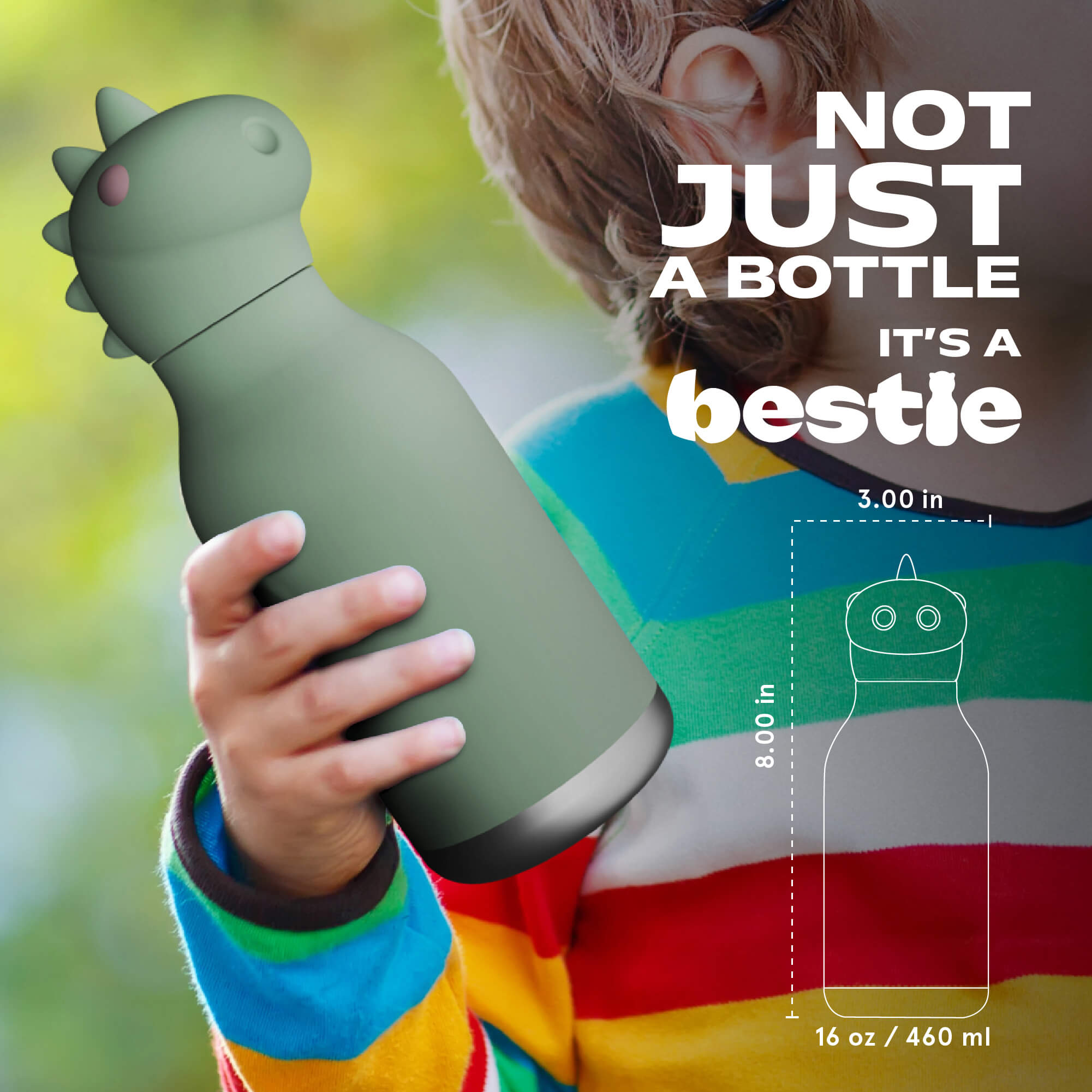 Bestie Trinkflasche Dino