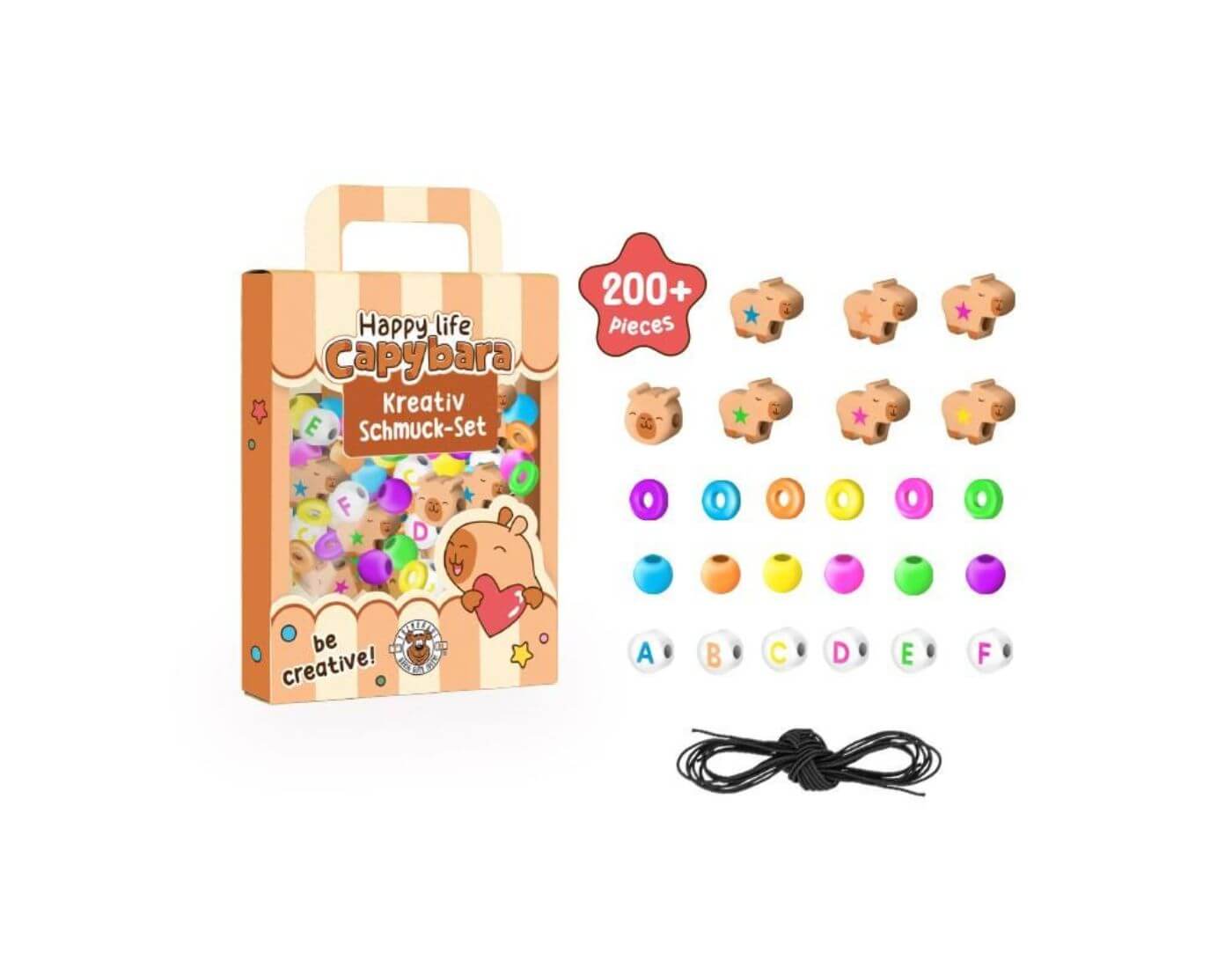 Kreativ-Schmuckset Capybara Kreativ-Schmuckset Capybara