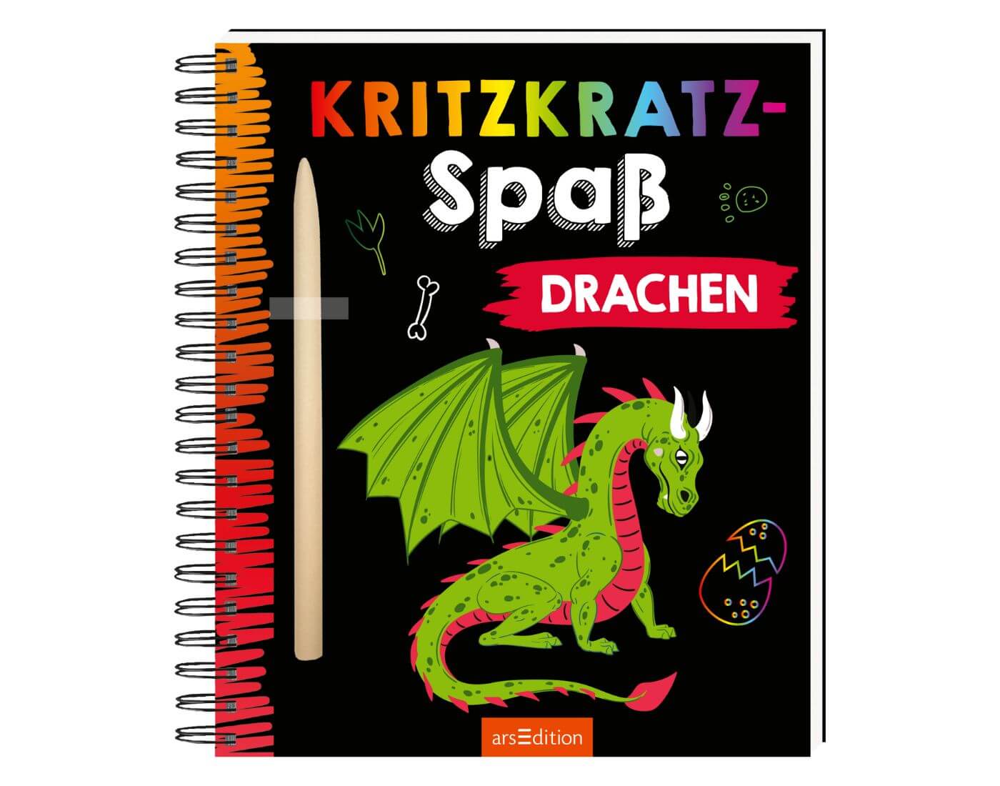 Kritzkratz-Spaß Drachen