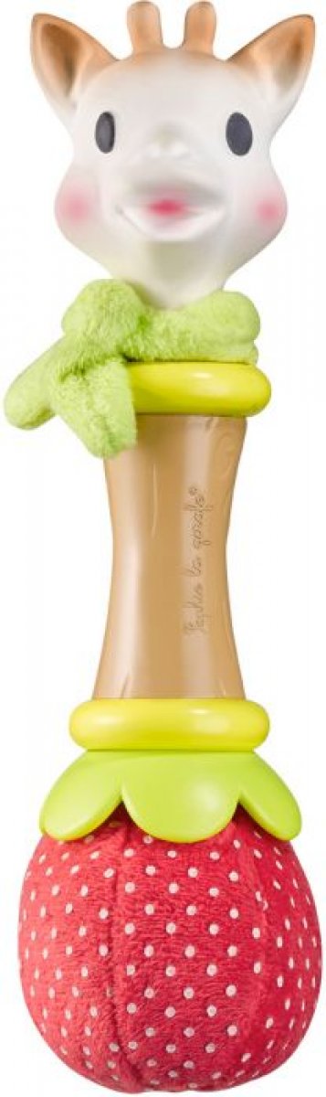 Sophie la girafe® SoPure - Natursoft Rassel / Naturkautschuk + Bio-Baumwolle
