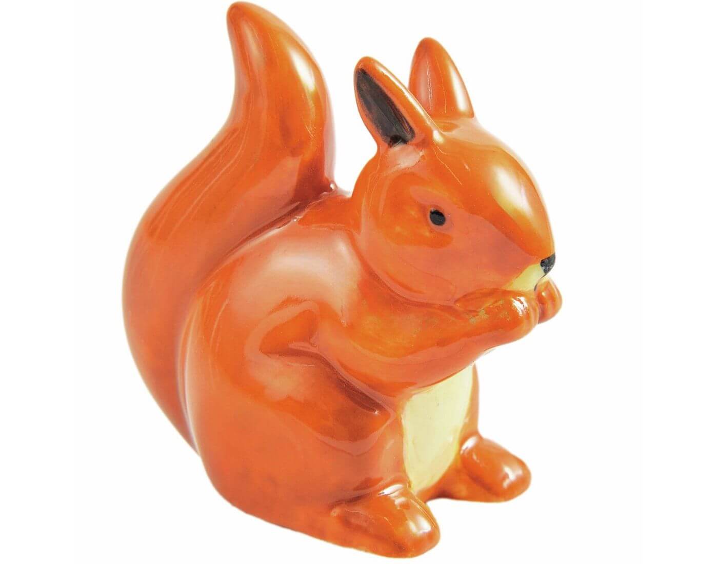 Porzellan Eichhörnchen Braun Porzellan Eichhörnchen Braun