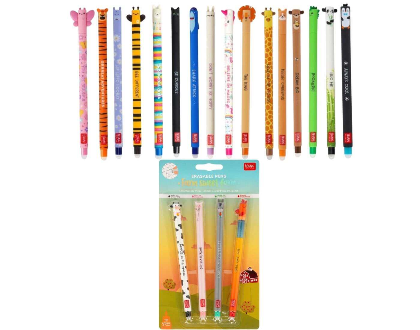 Legami Bundle - Set mit 20 löschbaren Gelstiften