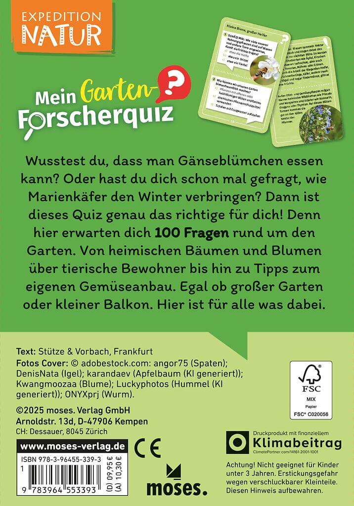 Mein Garten-Forscherquiz