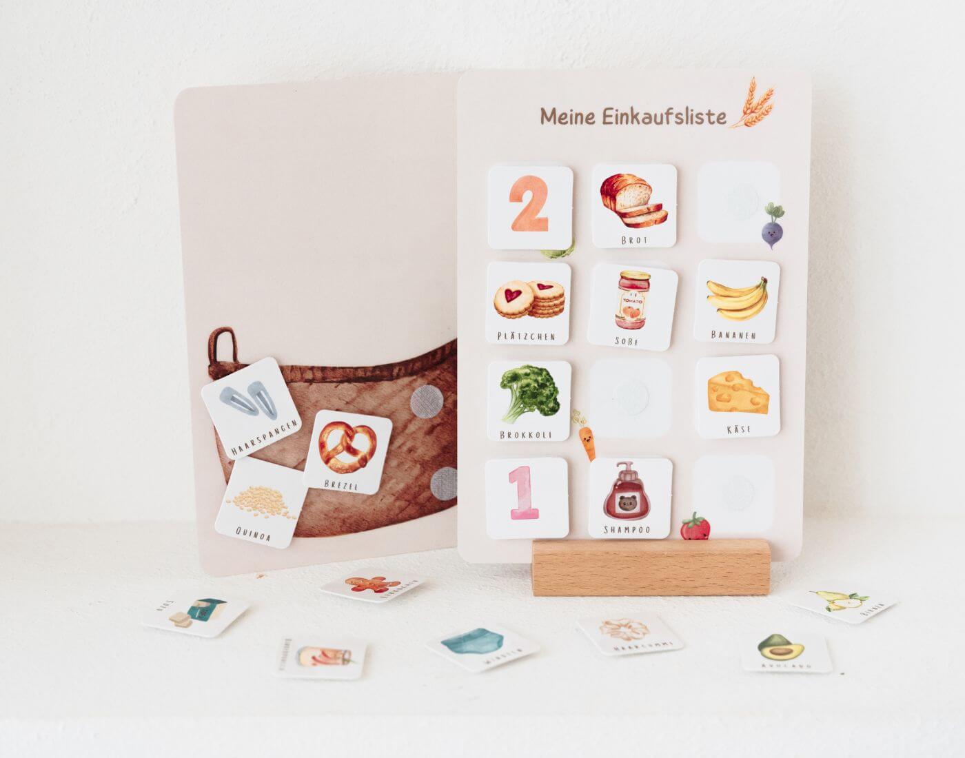 Routinchen Einkaufsliste Kinder inkl. 175 Symbole
