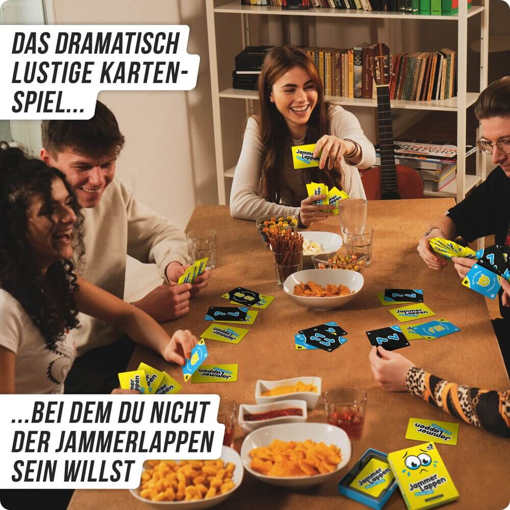 JAMMERLAPPEN® - Das dramatisch lustige Kartenspiel - "bis einer weint"