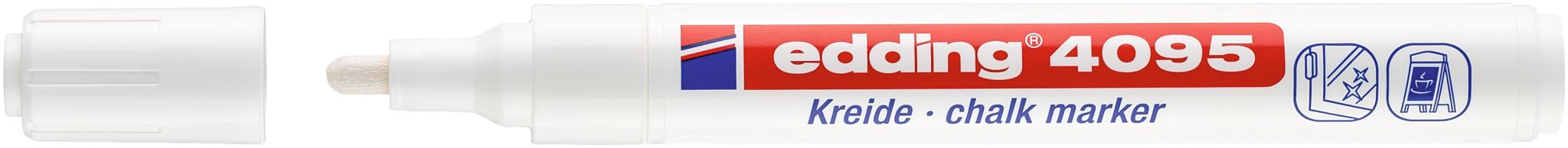 EDDING 4095 Kreidemarker WEISS