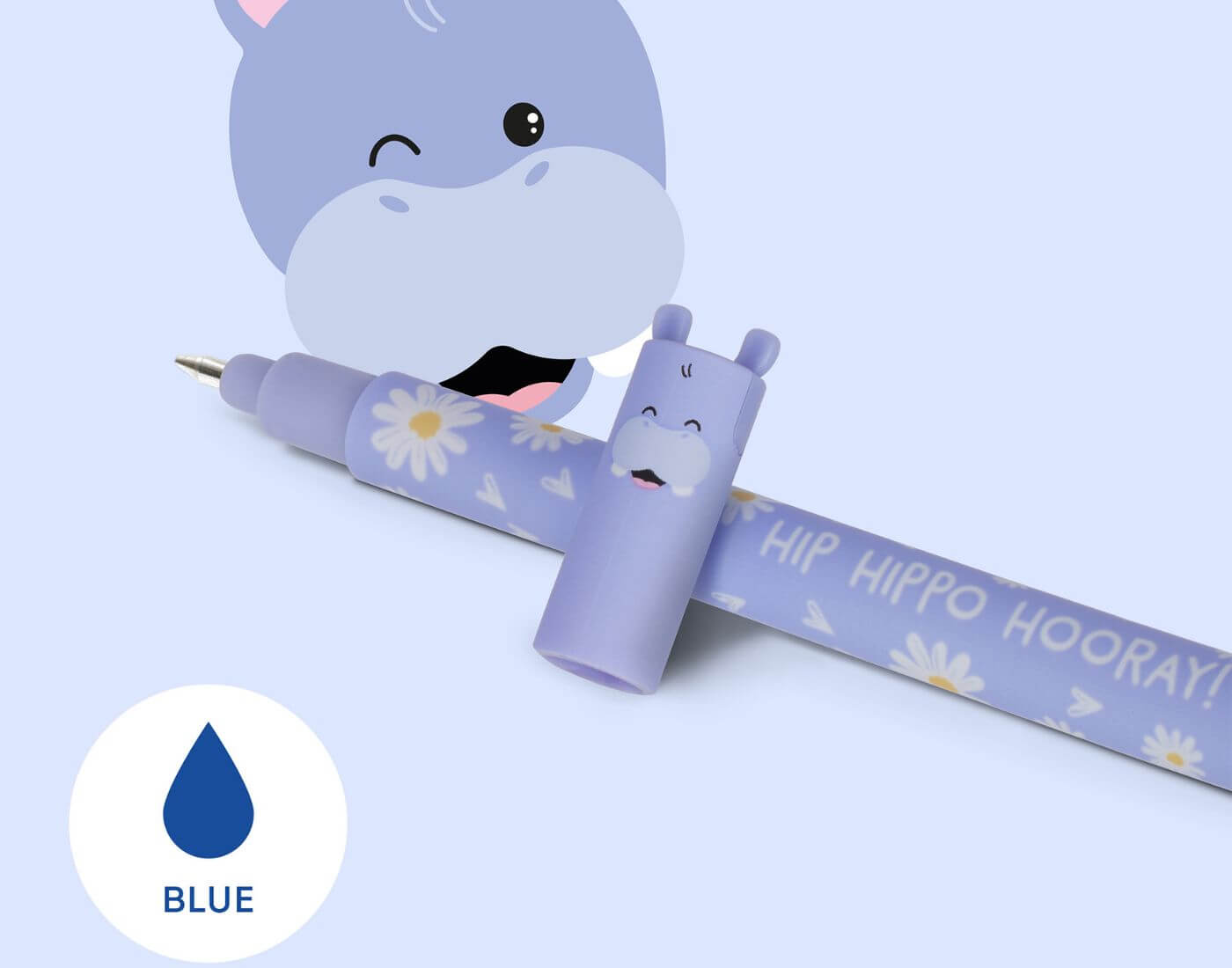 legami-gelstift-hippo-2-1 LÖSCHBARER GELSTIFT - HIPPO