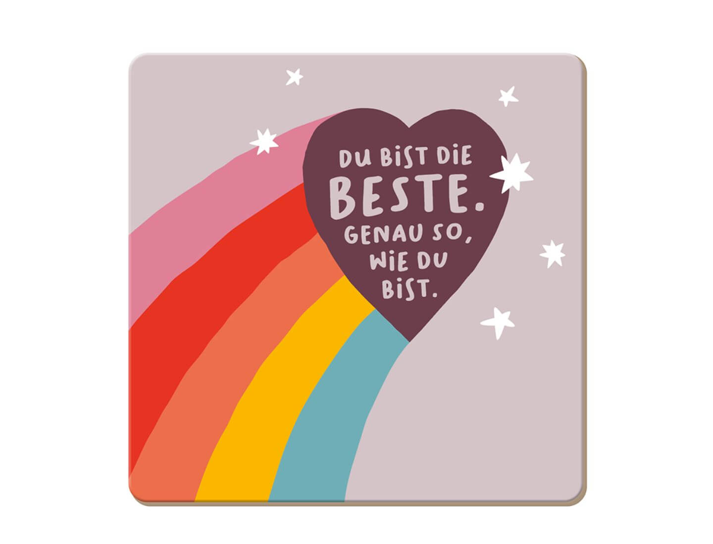 Korkuntersetzer Du bist die Beste.