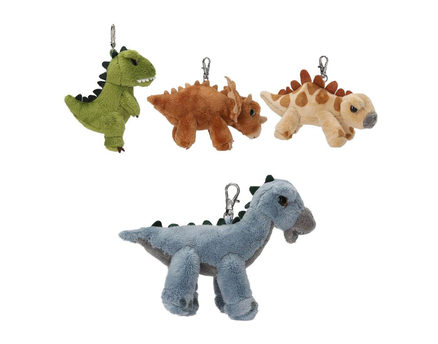 Dino World Plüschdino Anhänger (einzeln)