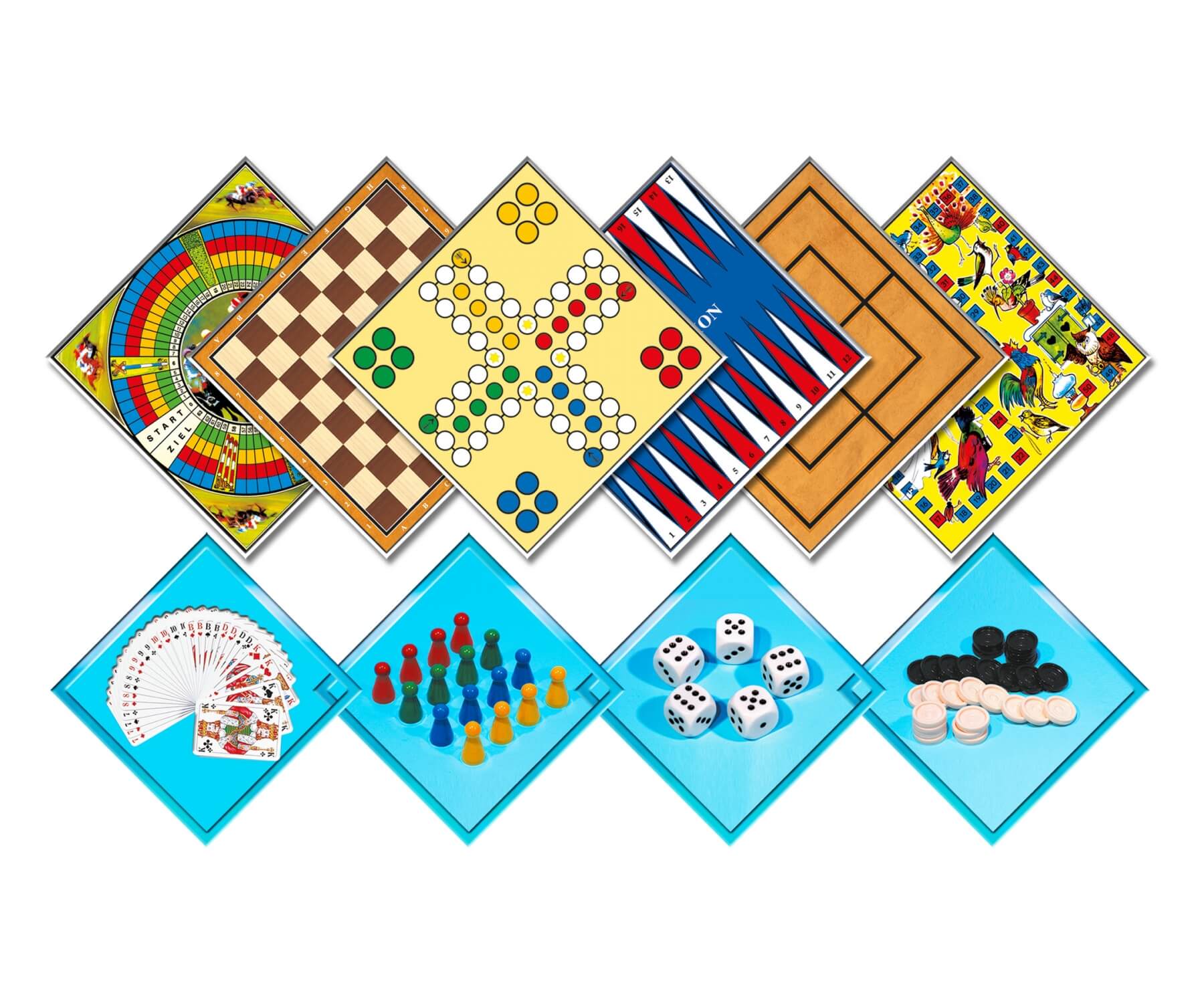 Spielesammlung Spieleklassiker - 200 Spielmöglichkeiten