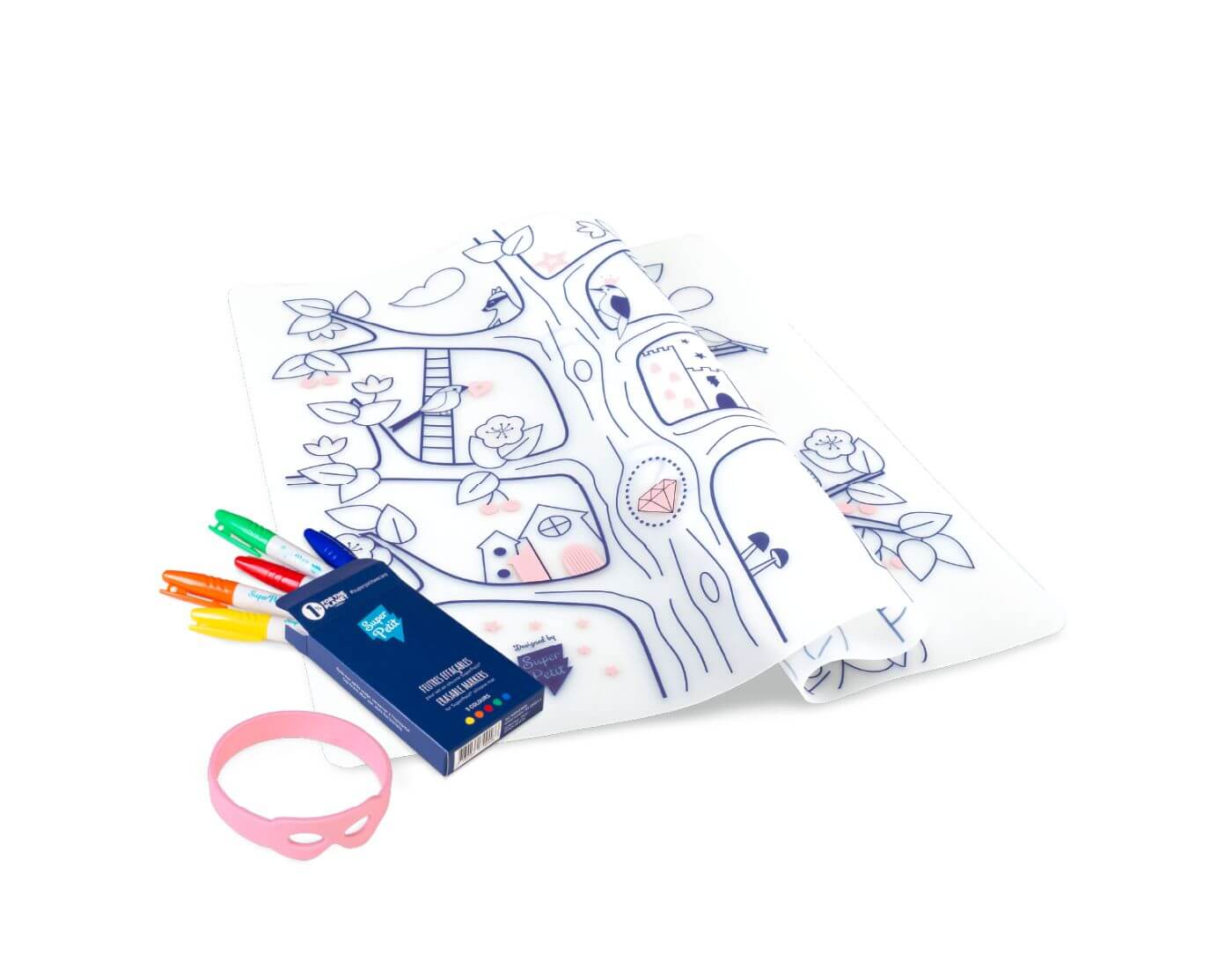 Artist Magic Tree - Tischset zum Ausmalen