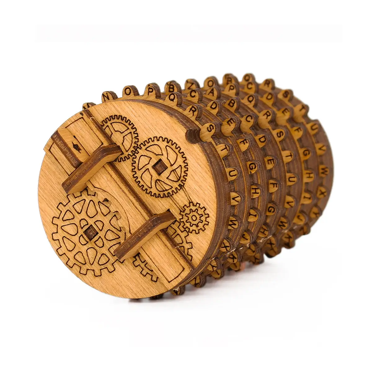 tresor1-1 Kryptos - Cryptex Bausatz aus Holz