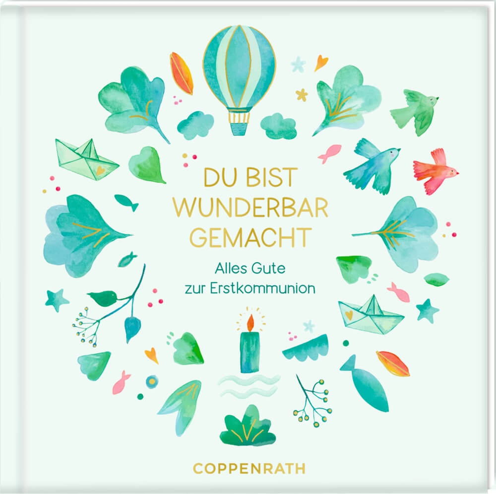 Geldkuvert-Geschenkbuch: Du bist wunderbar gemacht (Erstkommunion)