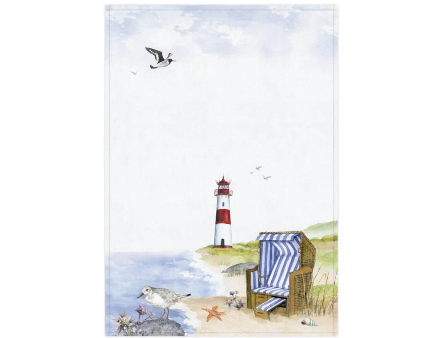 Geschirrtuch - Strandkorb