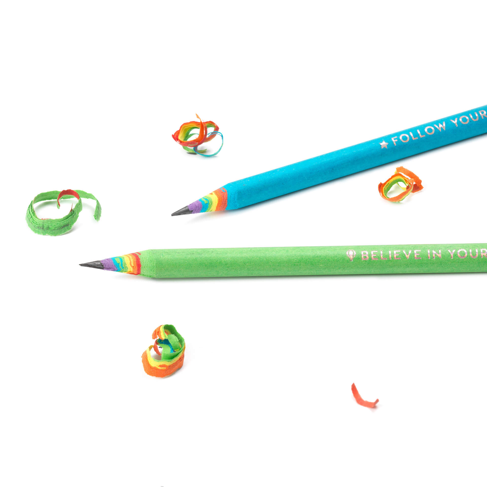 Bleistift-Set Regenbogen (6 Stifte)