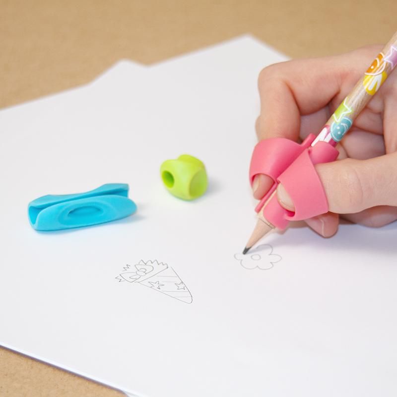 ABC CHAMPIONS Schreiblernhilfen ergnomisch 3er-Set