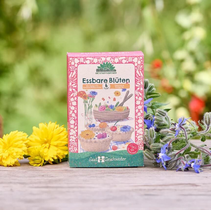 Saatgut-Set Essbare Blüten (BIO)