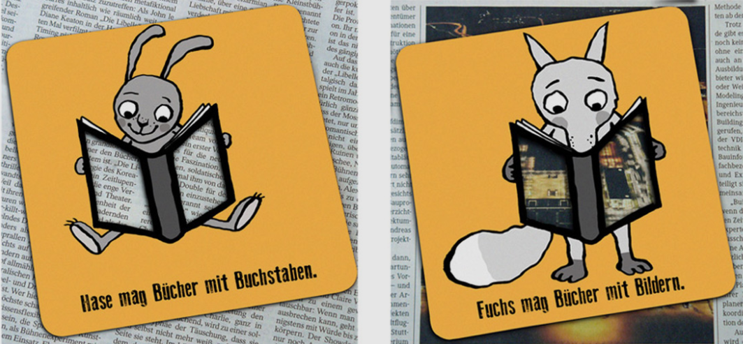 Fuchs und Hase. Das FlächenSuchSpiel