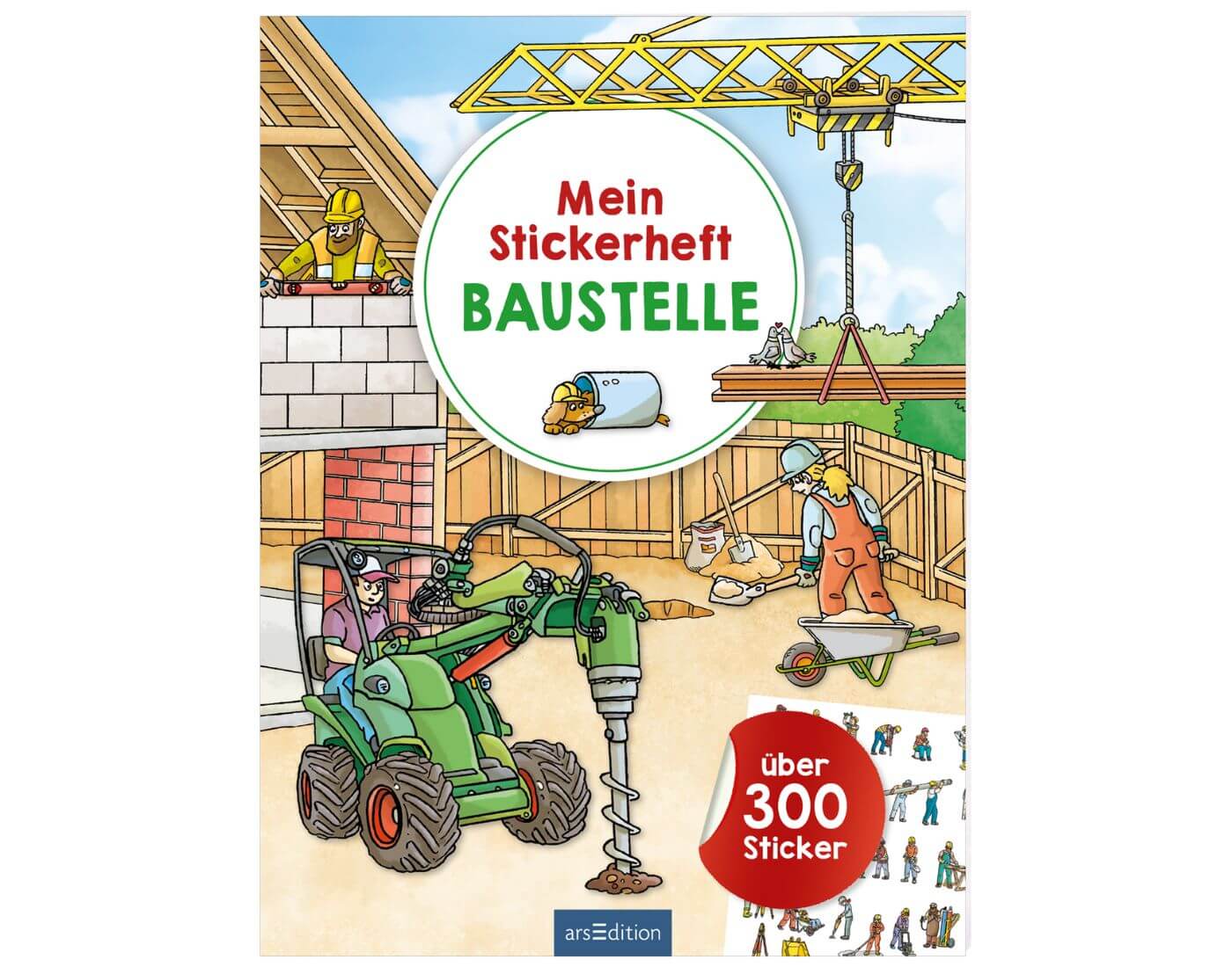 Mein Stickerheft Baustelle Mein Stickerheft Baustelle