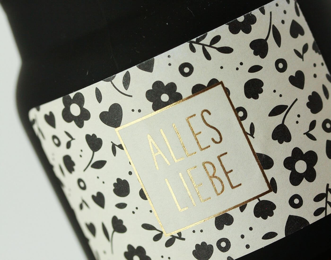 Wohlfühl-Kerze - Alles Liebe