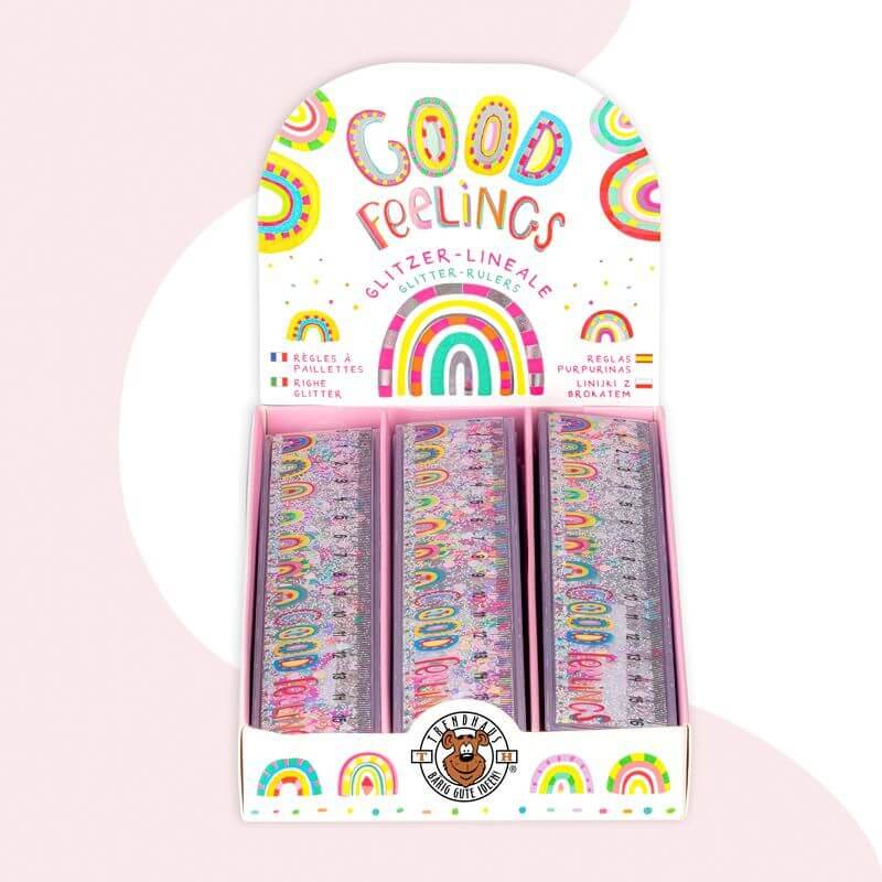 trendhaus-lineal-glitzer-3-1 GOOD FEELINGS Glitzer-Lineal 16cm