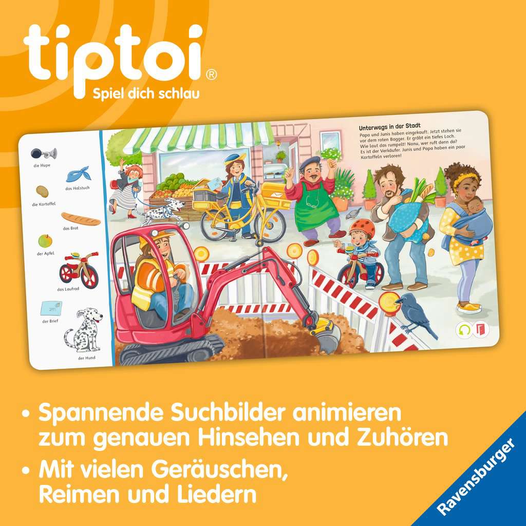 00112_4 tiptoi® Starter-Set: Stift und Wörter-Bilderbuch Kindergarten
