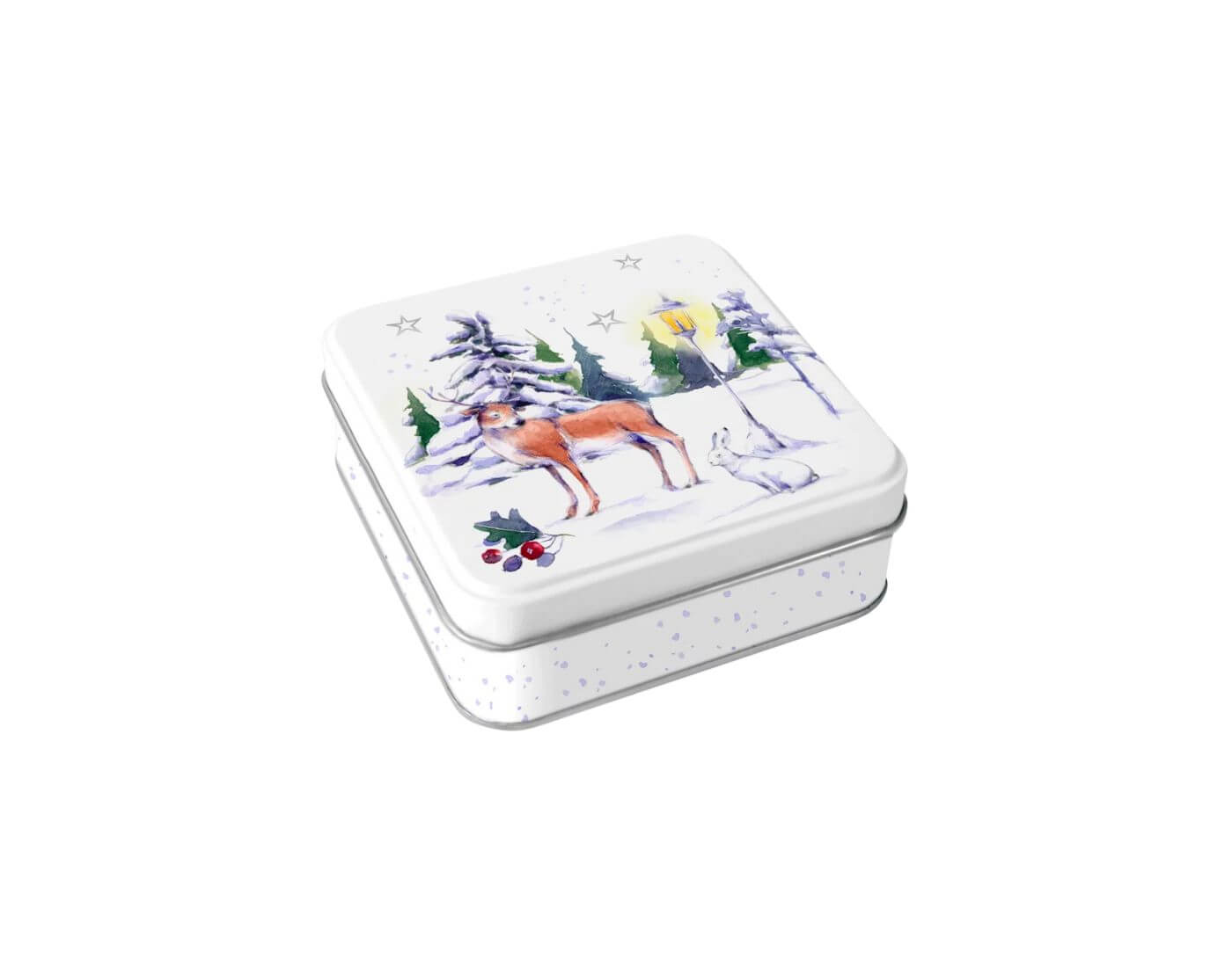 Geschenkdose Winterpark