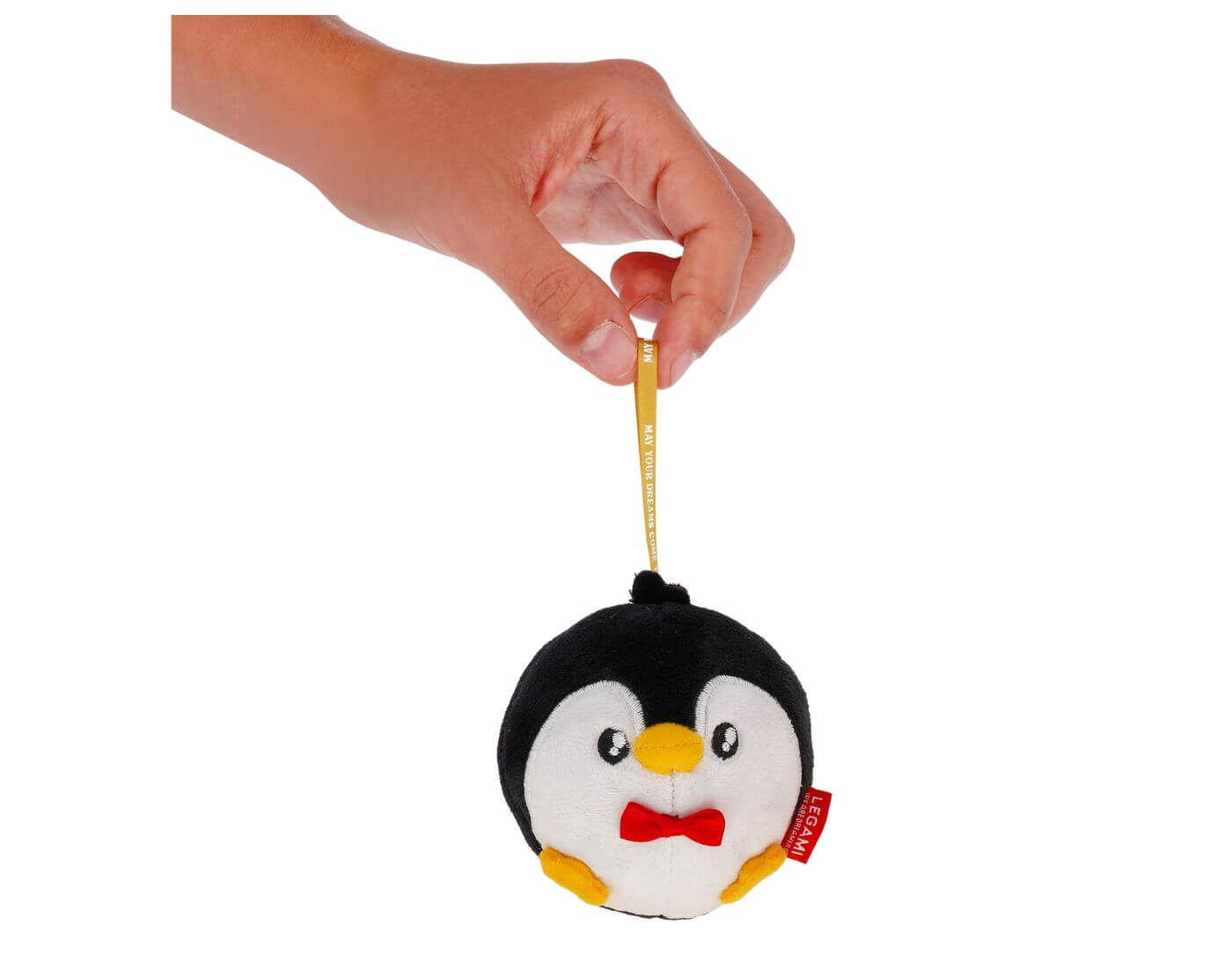 Weihnachtsdekoration aus Plüsch - Pinguin - Oh-Oh-Ohrnaments