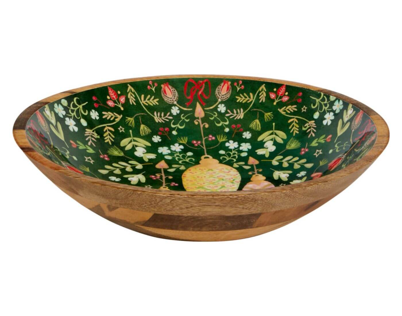 Holzschale - Festliche Weihnachten