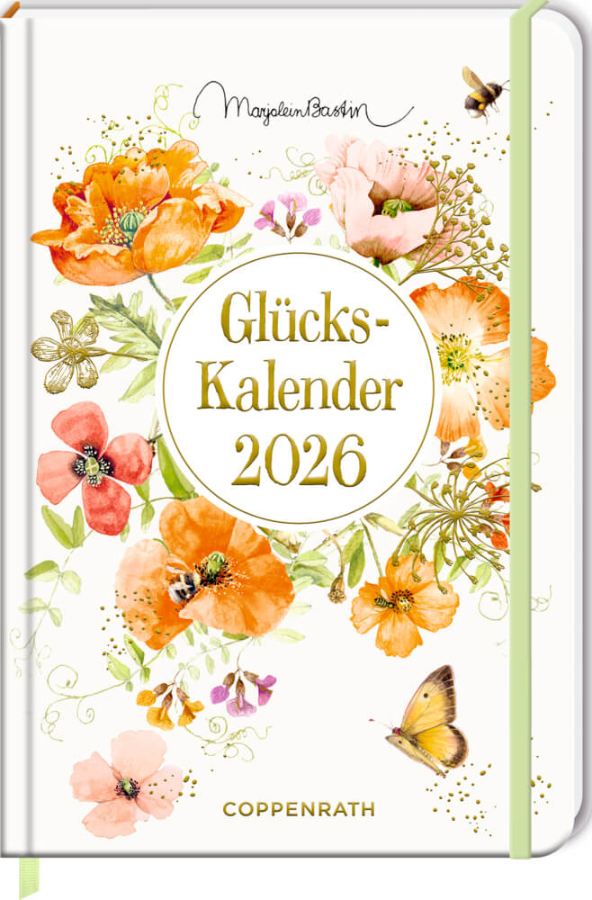 Großer Wochenkalender: GlücksKalender 2026 (peach) - M.Bastin Großer Wochenkalender: GlücksKalender 2026 (peach) - M.Bastin