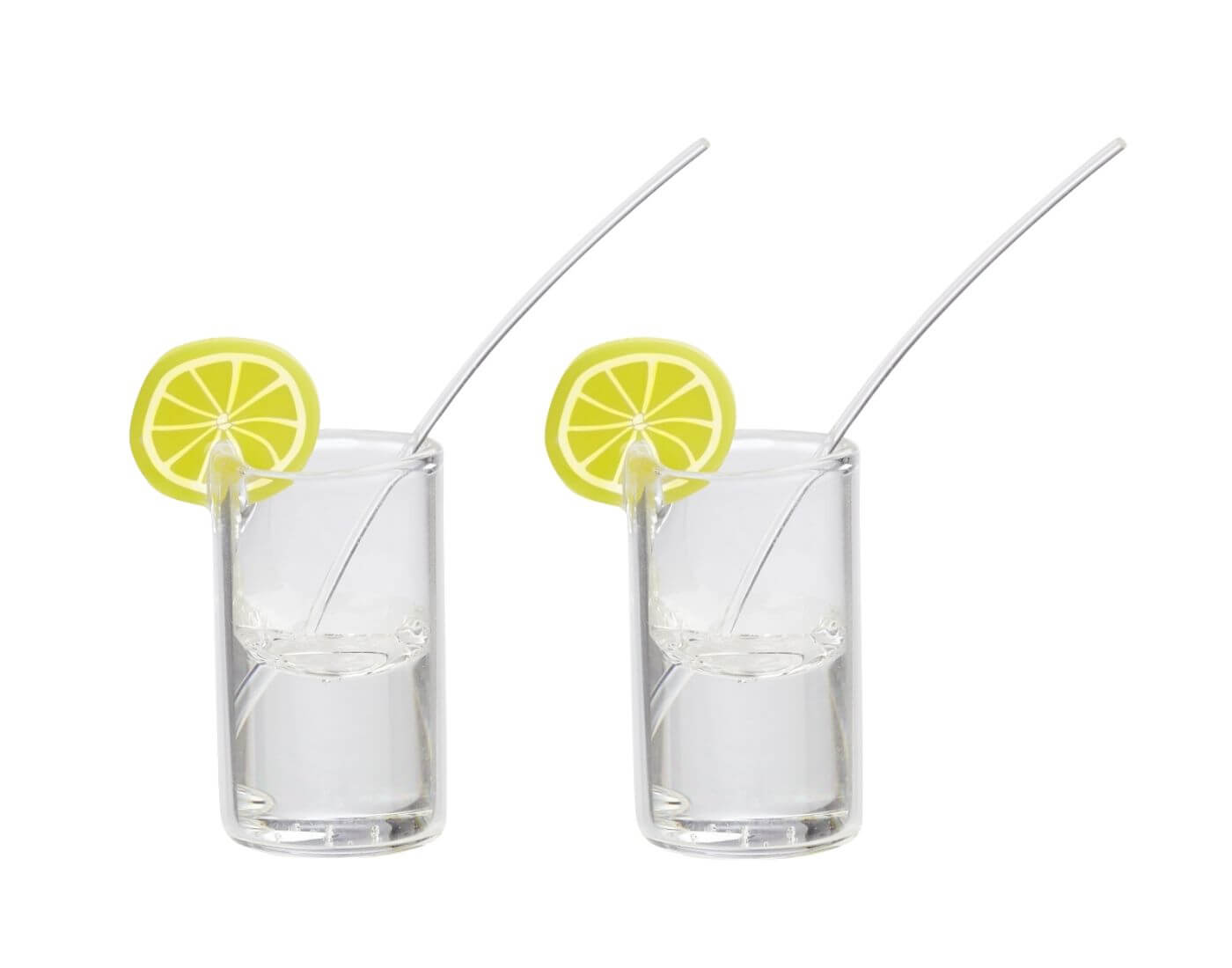 Miniatur Cocktailgläser, 2 Stück - Wichtel- und Puppenstube
