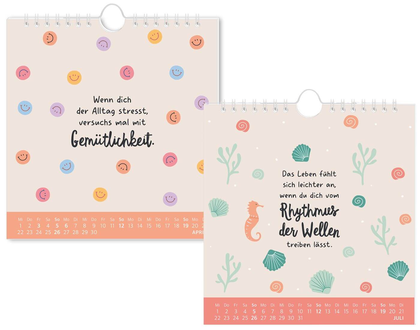 Postkartenkalender 2026 Der beste Tag