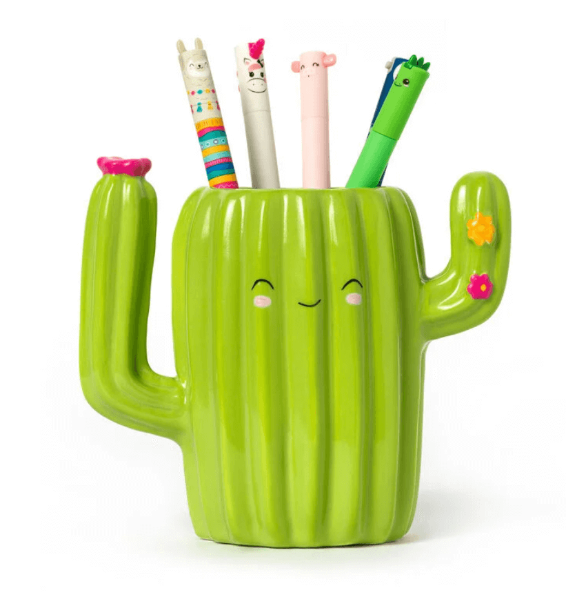 Stiftehalter-Kaktus Keramik-Stiftehalter - Desk Friends Kaktus