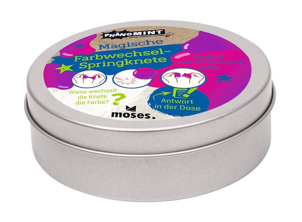 PhänoMINT Magische Farbwechsel-Springknete versch. Farben (einzeln)