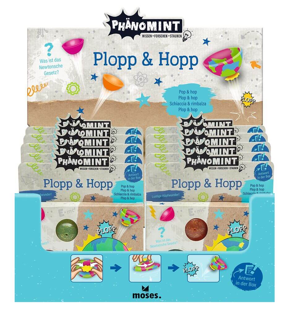 PhänoMINT Plopp & Hopp (zwei Farben zur Auswahl/einzeln)