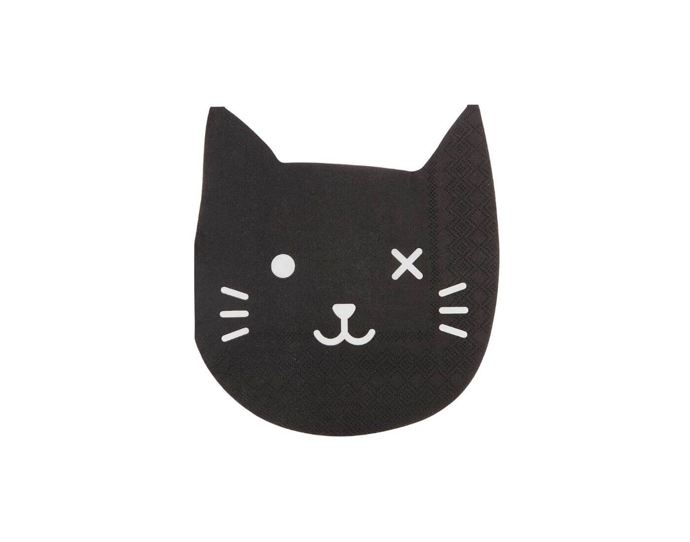 Servietten Katze schwarz Servietten Katze schwarz