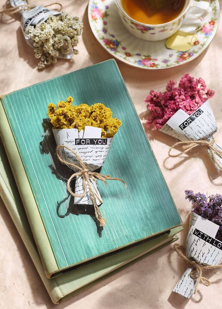 libri_x - Mini-Sträußchen Blumengrüße (einzeln)