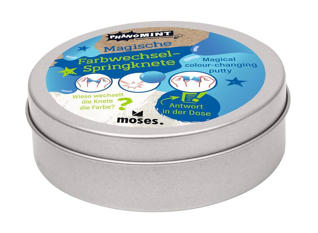 PhänoMINT Magische Farbwechsel-Springknete versch. Farben (einzeln)