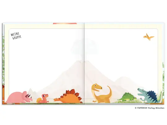 Freundebuch Kindergartenfreunde - DINOS