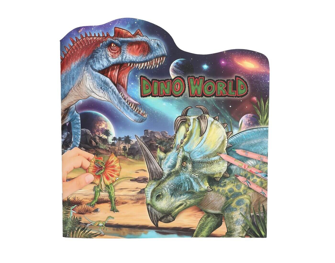 Dino World Malbuch figürlich