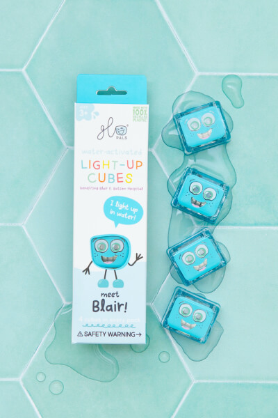 Glo Pals Leuchtwürfel - Blair – leuchtet helles Blau