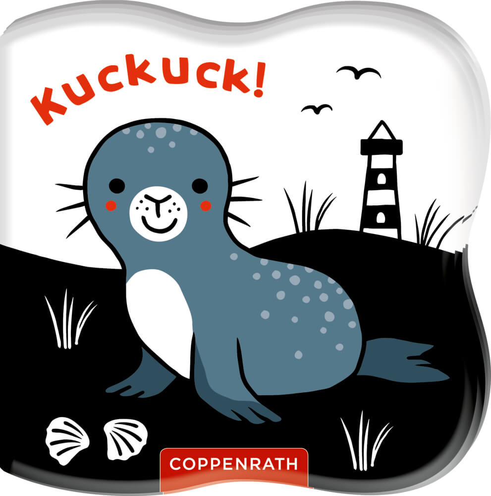 Babys Kontrast-Zauber-Badebuch: Kuckuck!