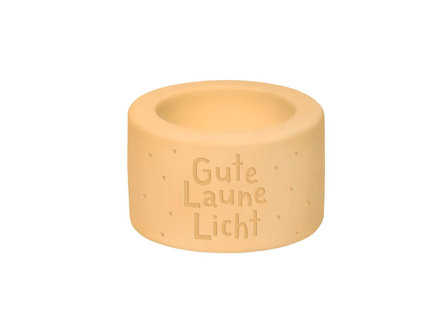 Teelichthalter Gute Laune Licht