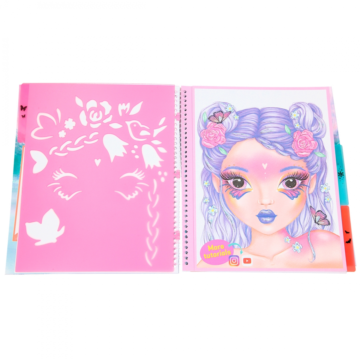 Create your Fantasy Face - Malbuch