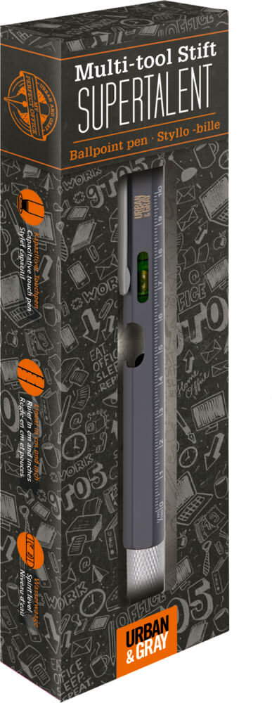 4029753186683 Multi-tool Stift SUPERTALENT - Urban&Gray