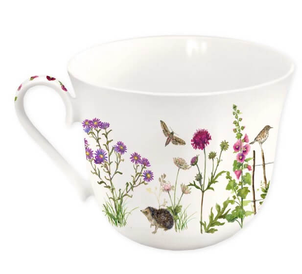 Tasse Stockrosen