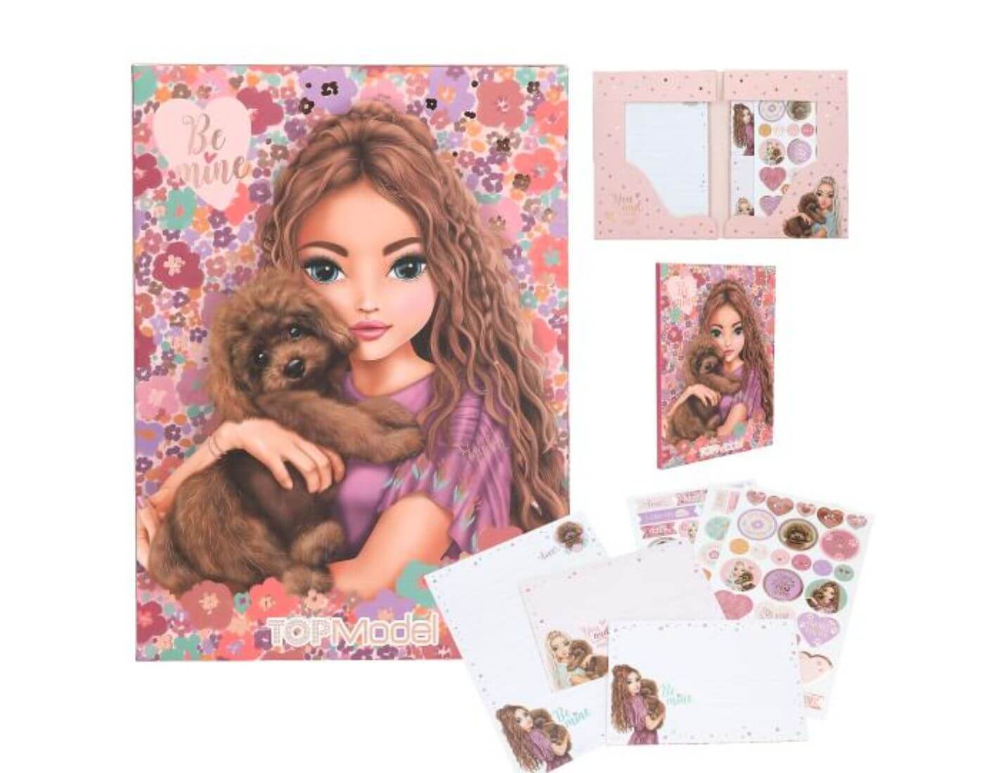 TOPModel Briefpapier FLORAL