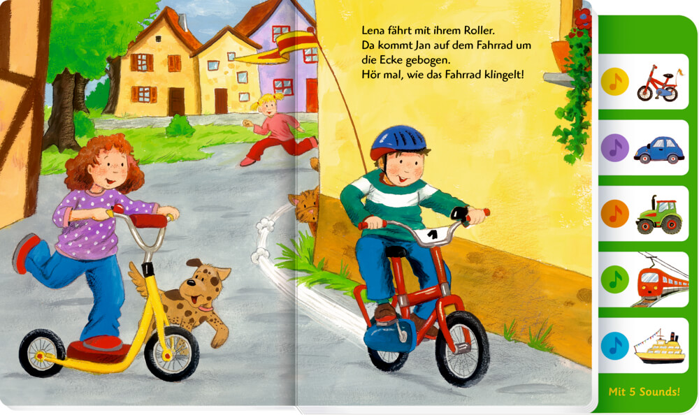 9783649646181_1 Kerstin M. Schuld: Hör mal, wer da hupt und tuckert! (Soundbuch)