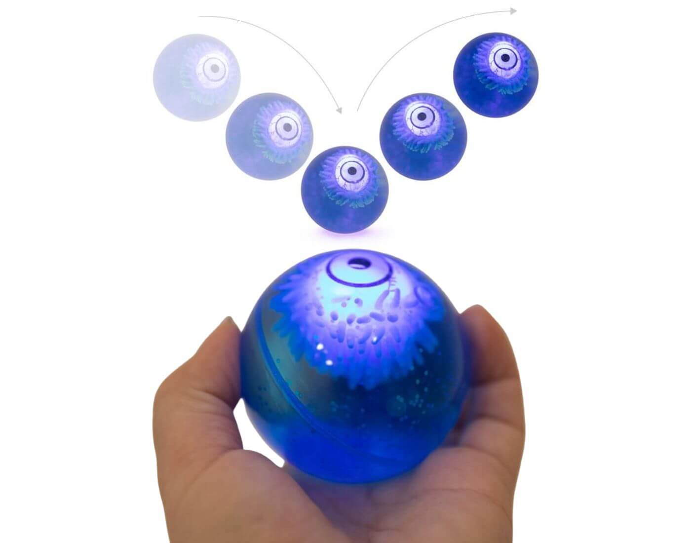 ZOMBIE ZONE Light-Up Monster-Ball (einzeln) ZOMBIE ZONE Light-Up Monster-Ball (einzeln)
